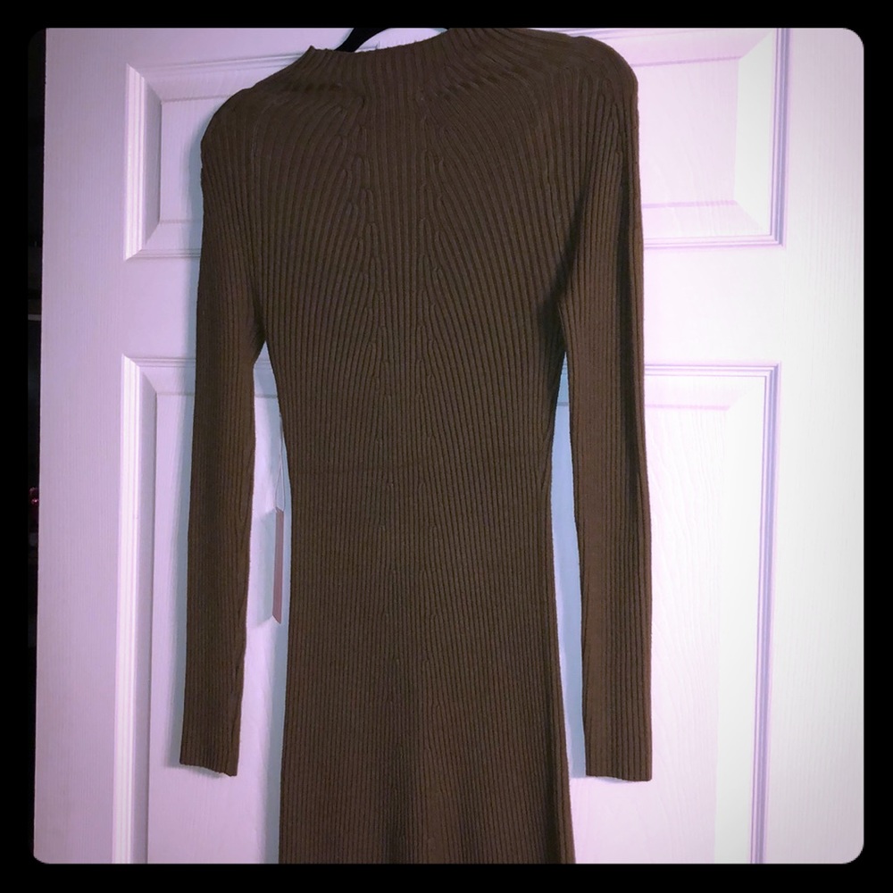 Olive Green Sweater Dress🍃